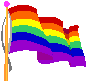 Rainbow pride flag